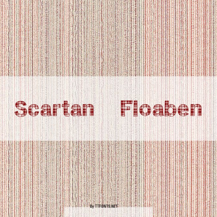 Scartan  Floaben example